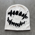 Morsure, modèle 03 : blanc, crocs noirs